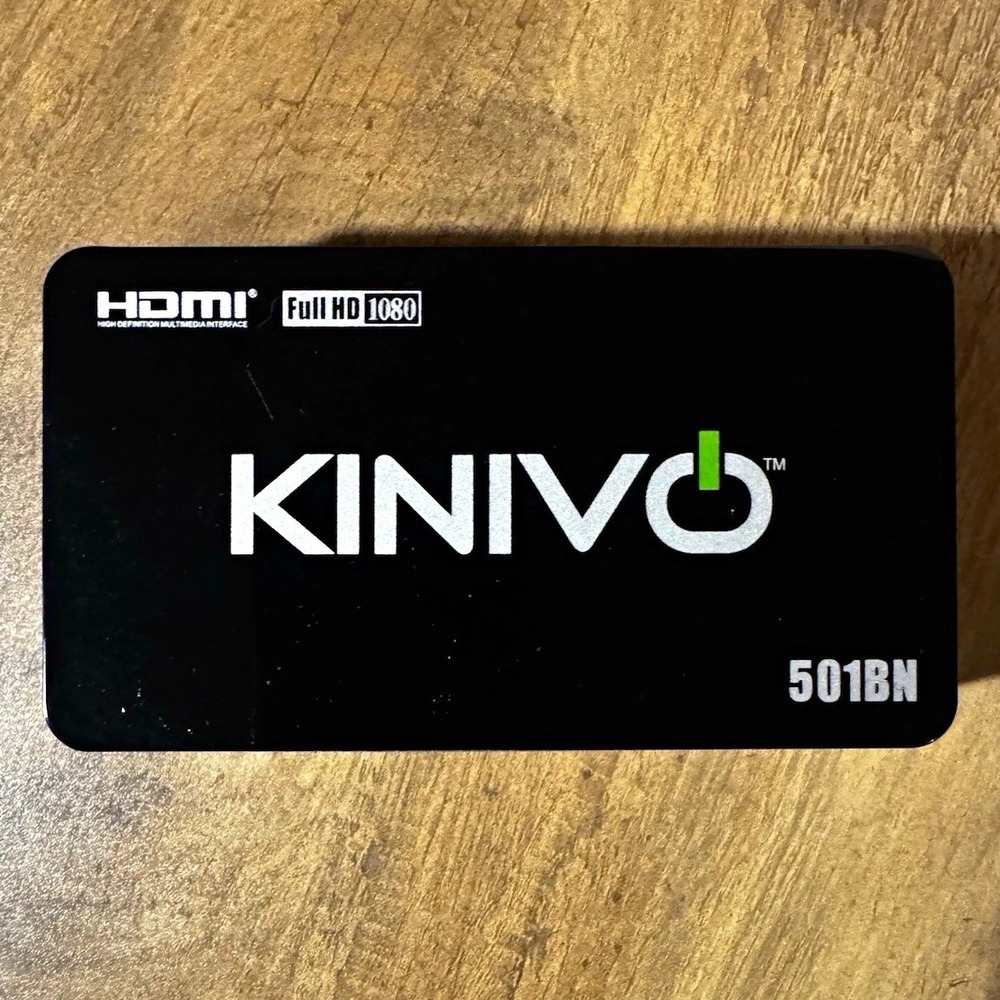 Kinivo 501BN HDMI Switch 5-In/1-Out Full HD 1080p HDMI Output